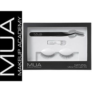 NIB MUA LOT OF 2 MUA NATURAL ULTRA FINE LASH KIT